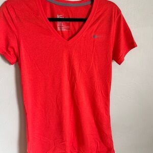 Nike Women's Bright Red Short Sleeve Tee